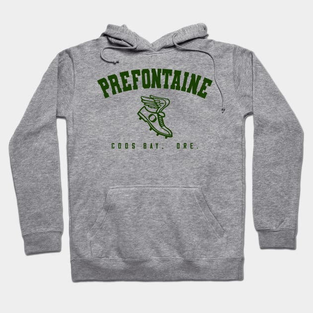 PREFONTAINE Coos Bay, ORE Hoodie by darklordpug